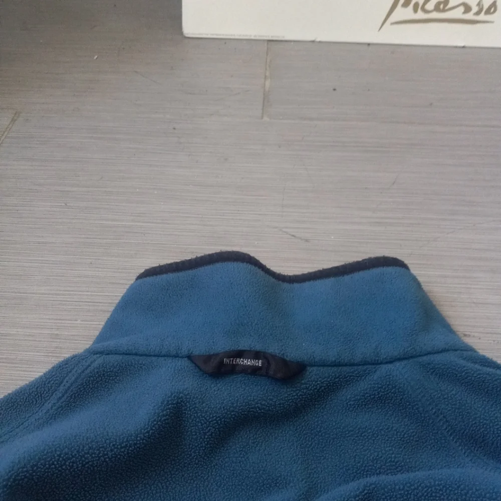 Columbia Sportswear Mens 1/4 Zip Pullover Sweater Stretch Outdoor Blue Size 2XL